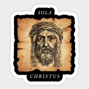 Sola Christus Sticker